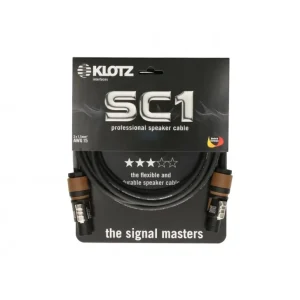 Nu Kopen Klotz SC1-L2FF0200 Basic Standard 2 x 1.5 mm² zwart 2m S-S