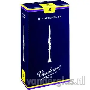Bb Klarinetriet Vandoren 2,5 Gratis Verzending