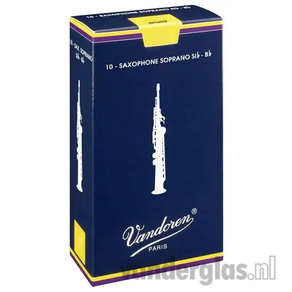 Lage Kosten Bb Sopraansaxriet Vandoren 4