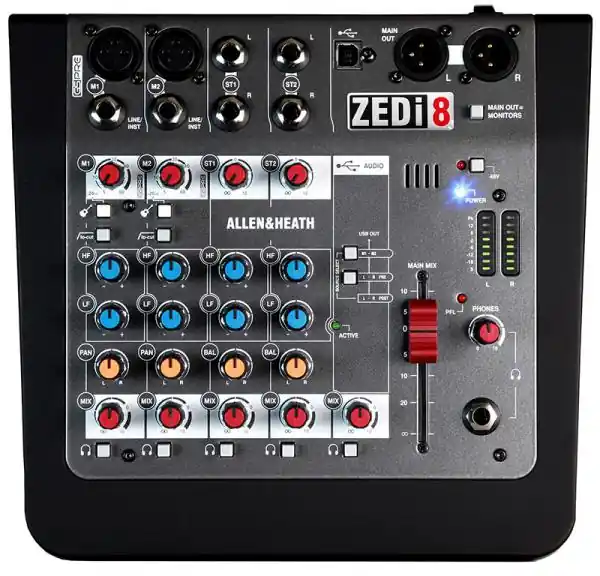 Populair Allen & heath ZEDi-8