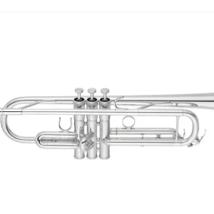 Laatste Versie Bb Trompet Yamaha YTR-6335RCS Commercial verzilverd