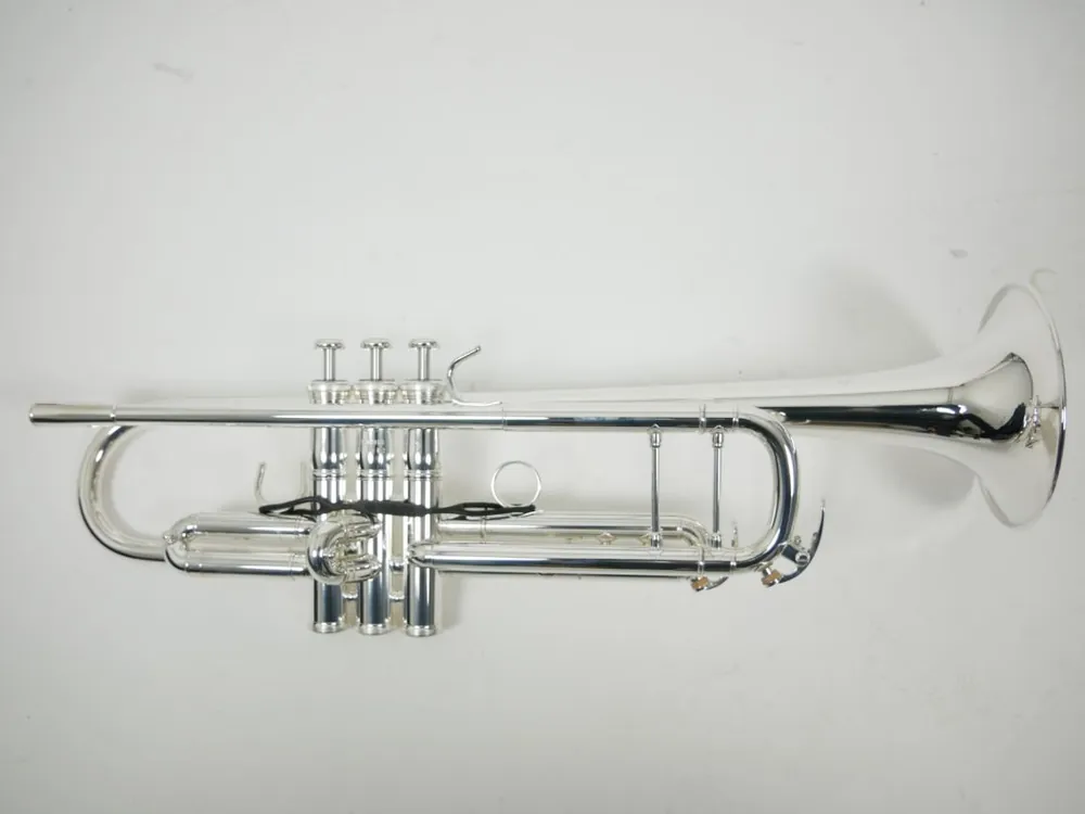 Bb Trompet Yamaha YTR-8345GS-04 Verzilverd Red Brass beker Aanbieding Hoge Kwaliteit