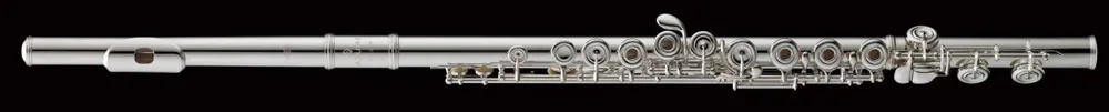 C Dwarsfluit AZUMI AZ-Z2RE met zilveren kopstuk, open kleppen en E-mechaniek Populair