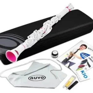 Direct Verzonden C KlarinetNuvo Clarineo Standard wit/roze