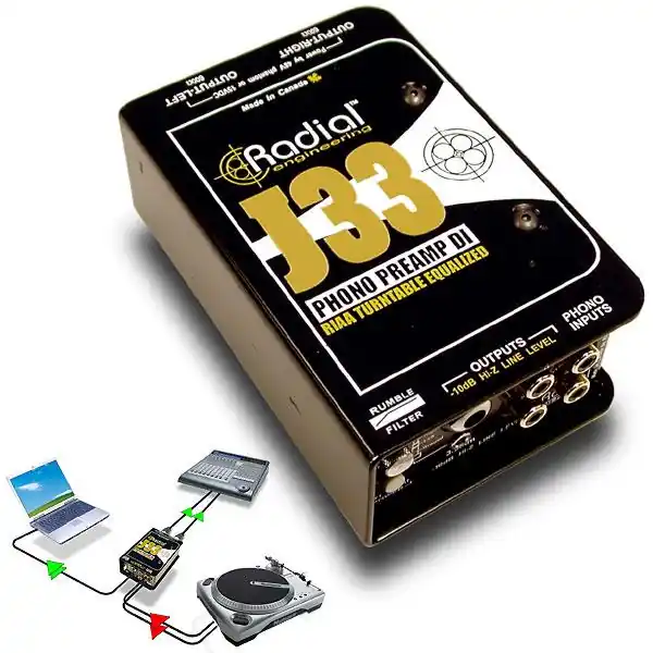 Bestel Nu Radial J-Class J33 Turntable DI