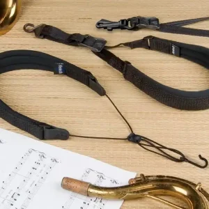 Nieuw Draagband Saxofoon Neotech XL zwart