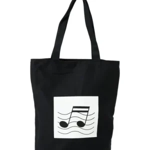 Beperkt Aanbod Draagtas Gewa, zwart, muzieknoten