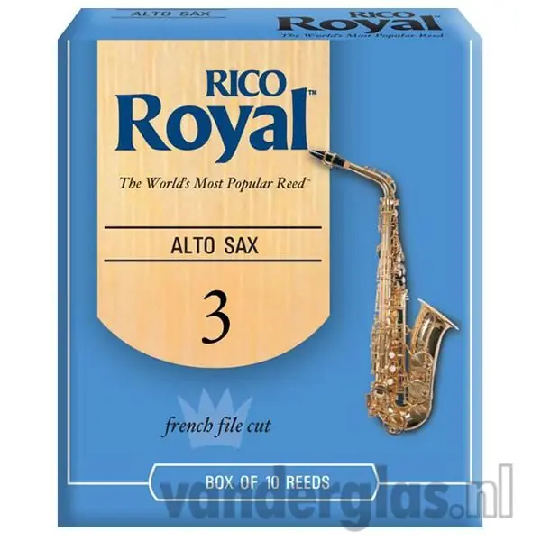 Seizoensaanbieding Eb Altsaxriet Rico Royal 4