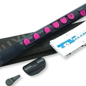 Fluit Nuvo 430BPK zwart / pink TooT 2.0 met klepjes Bestseller