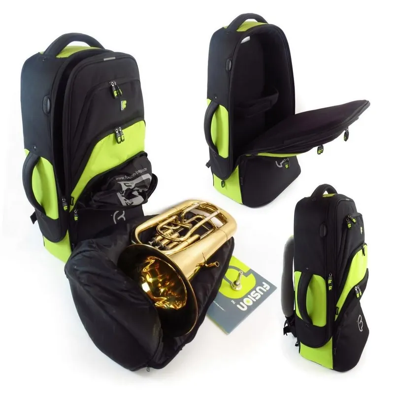 Beste Prijs Gigbag Fusion Premium euphonium zwart / lime