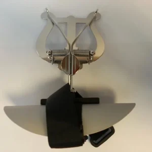 Gereduceerde Prijs Harpje voor fluit klitteband brede plaat