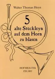 Weekendaanbieding Walter Thomas Heyn: 5 alte Stückleyn