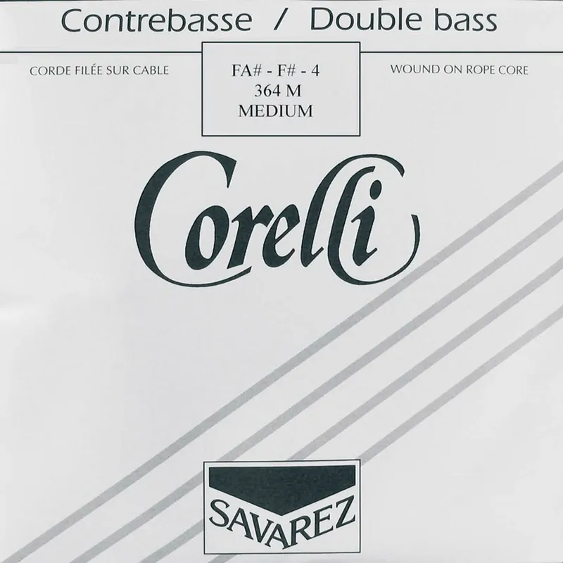 Corelli CO-364-M contrabassnaar F#-4 4/4-3/4 Must-Have