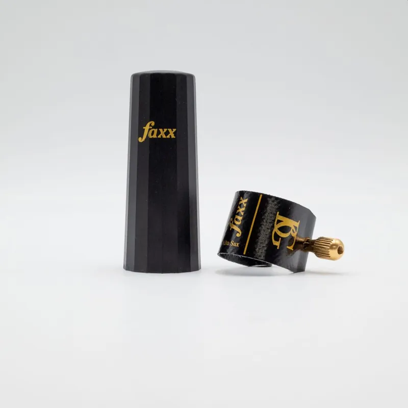 Seizoensaanbieding Ligature FAXX FLEX gold altsax binder + cap