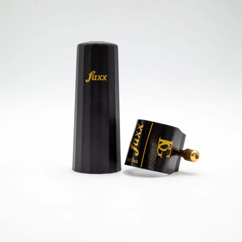 Snelle Levering Ligature FAXX FLEX gold baritonrsax binder + cap