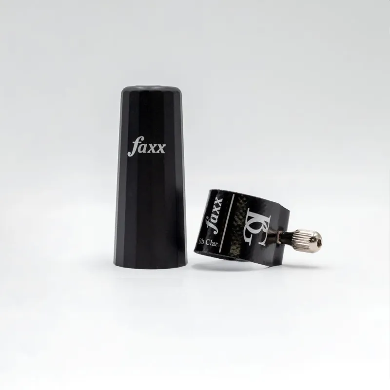 Ligature FAXX FLEX silver klarinet binder + cap Flitsaanbieding