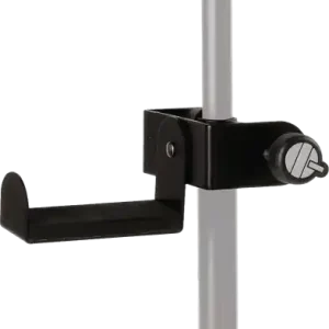 Quiklok Headphone holder with clamp - black Koop Vandaag