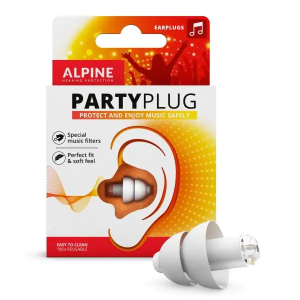 Gratis Retour Alpine White PartyPlug