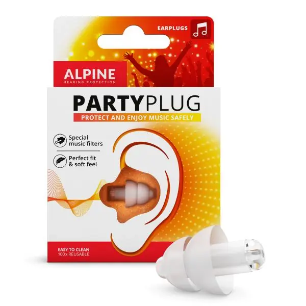Bestel Nu Alpine Transparent PartyPlug