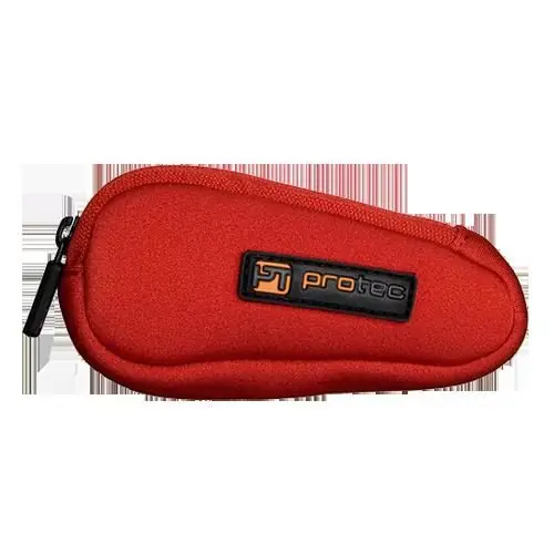 Gratis Verzending Mondstukhoes Protec N203 voor trompet mondstuk rood