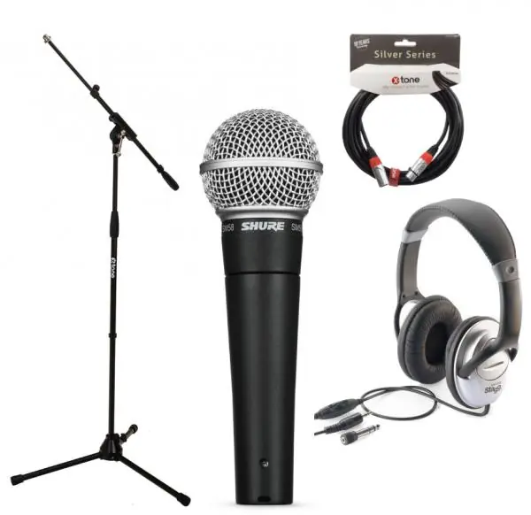 Lage Prijs Shure Sm58 LCE pack chant