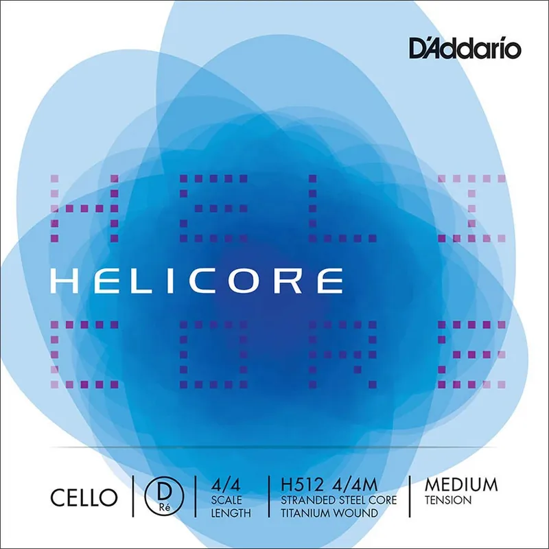 D'Addario H512-44M cellosnaar D-2 4/4 Direct Verzonden