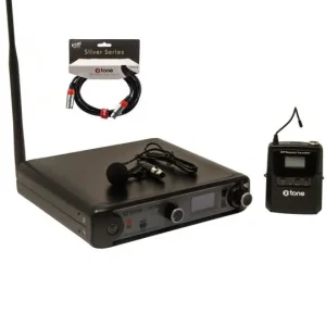 Tijdelijk Beschikbaar X-tone XHF100L Systeme HF Cravate Frequence Fixe + Xlr Xlr 3 mètres