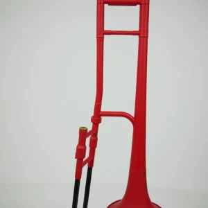 Trombone Bb Kunststof Zo, Model ZTB-20 Rood Aanbieding Snelle Levering
