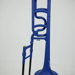Premium Trombone Bb/F Kunststof Zo, Model ZCT-30 Blauw Met kwartventielAanbieding