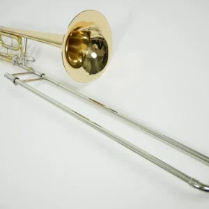 Trombone VDG Brass TB-1810L Large bore, gelakt Gecertificeerd