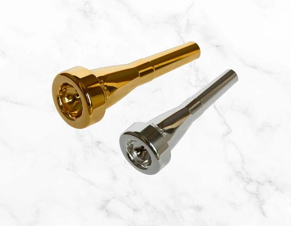 Trompetmondstuk Donat 170C massive verzilverd-Aanbieding op=op Beste Prijs