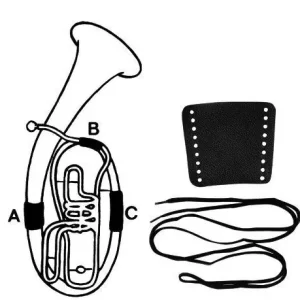 Dagaanbieding Ventielhuisbeschermer tenorhorn deel B