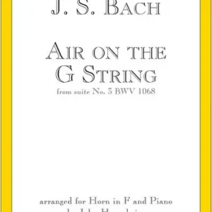 Voordeelprijs Air on the G String(from suite No. 3 BWV 1068)