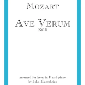 Uitverkoop Mozart: Ave Verum (K618)
