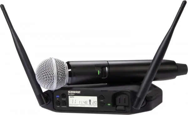 Shure GLXD24+/SM58/Z4 Op = Op
