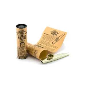 Clarke 1930s Original Tinwhistle Kazoo Goud Gratis Verzending