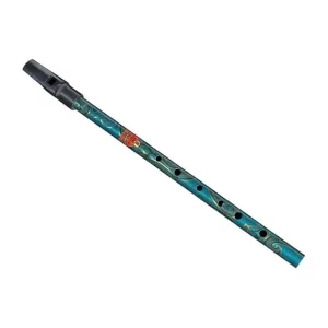 Generation tin whistle Boho D Paisley groen Tijdelijk Beschikbaar