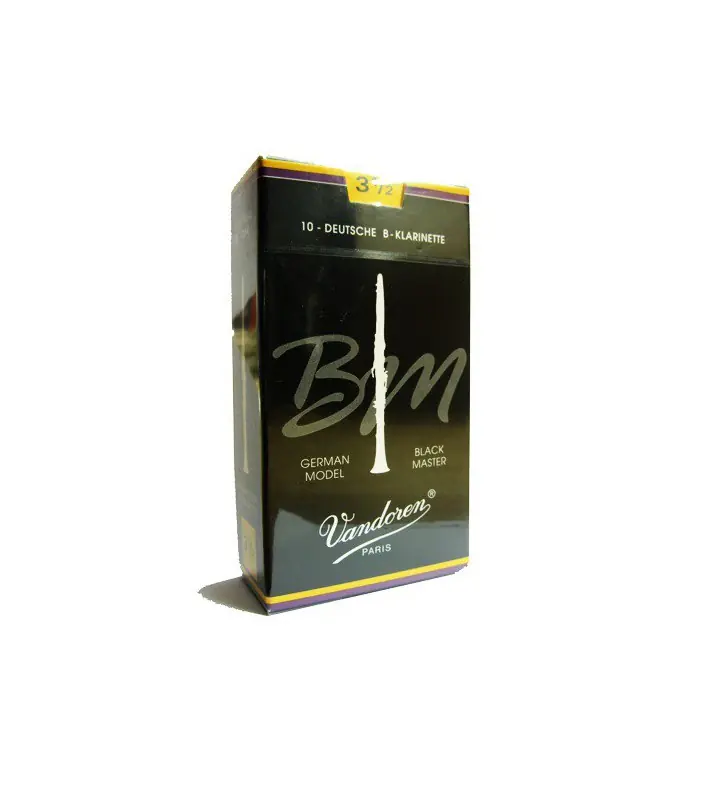 Must-Have Vandoren riet klarinet "Black Master" (duits) sterkte 4