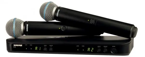 Lage Kosten Shure BLX288E-B58-M17