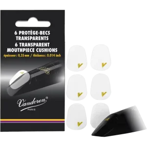Vandoren 6 MONDSTUKPLAKKERS transparant 0,35 mm Lage Prijs