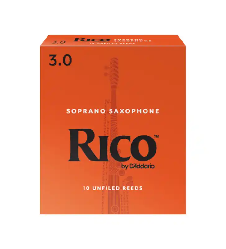 Must-Have D'Addario Woodwinds Rico (oranje) riet sopraansax 3