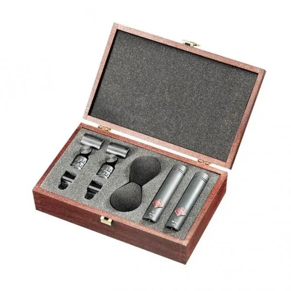 Op = Op Neumann KM184 Stereo Set - Black