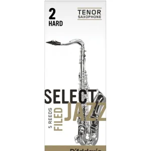 Merkproduct D'Addario Woodwinds select Jazz filed tenorsaxofoon 2H