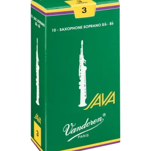 Vandoren RIET SOPRAANSAXOFOONJAVA 3 Fabrieksprijs