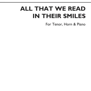 All That We Read In Their Smiles Weekendaanbieding