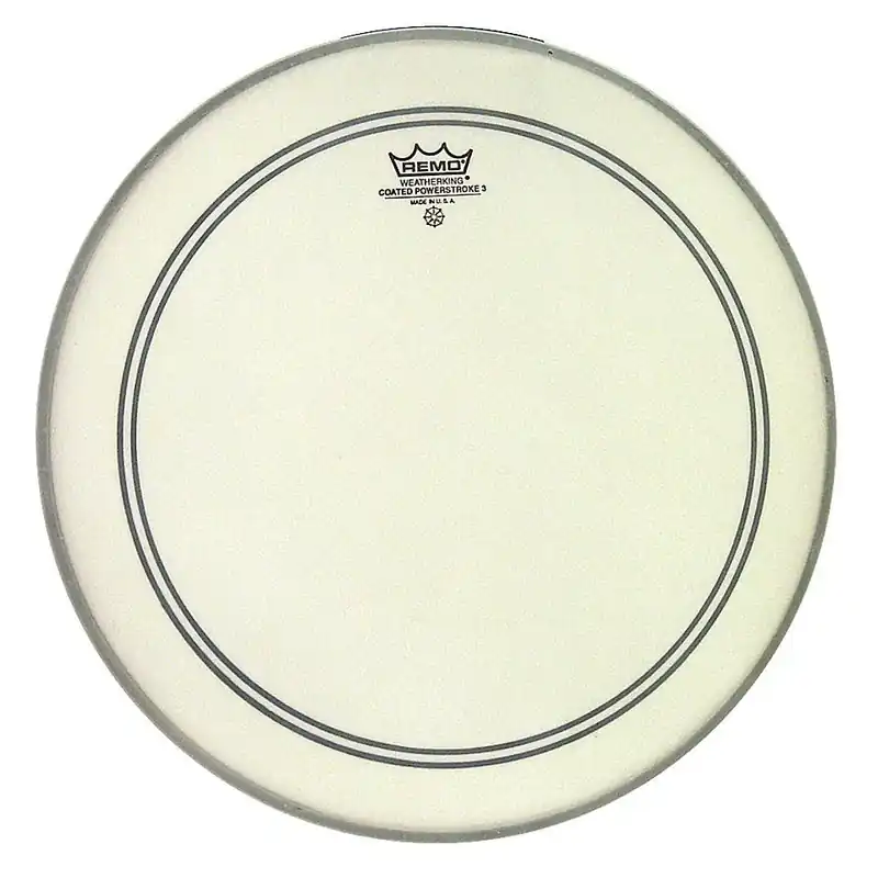 Premium Bassdrumvel 18" Remo Powerstroke 3 coated