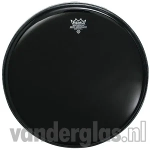 Bassdrumvel 20" Remo Ebony Ambassador Gereduceerde Prijs