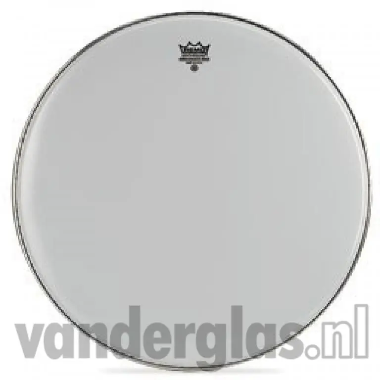 Bassdrumvel 28" Remo Ambassador wit Seizoensaanbieding