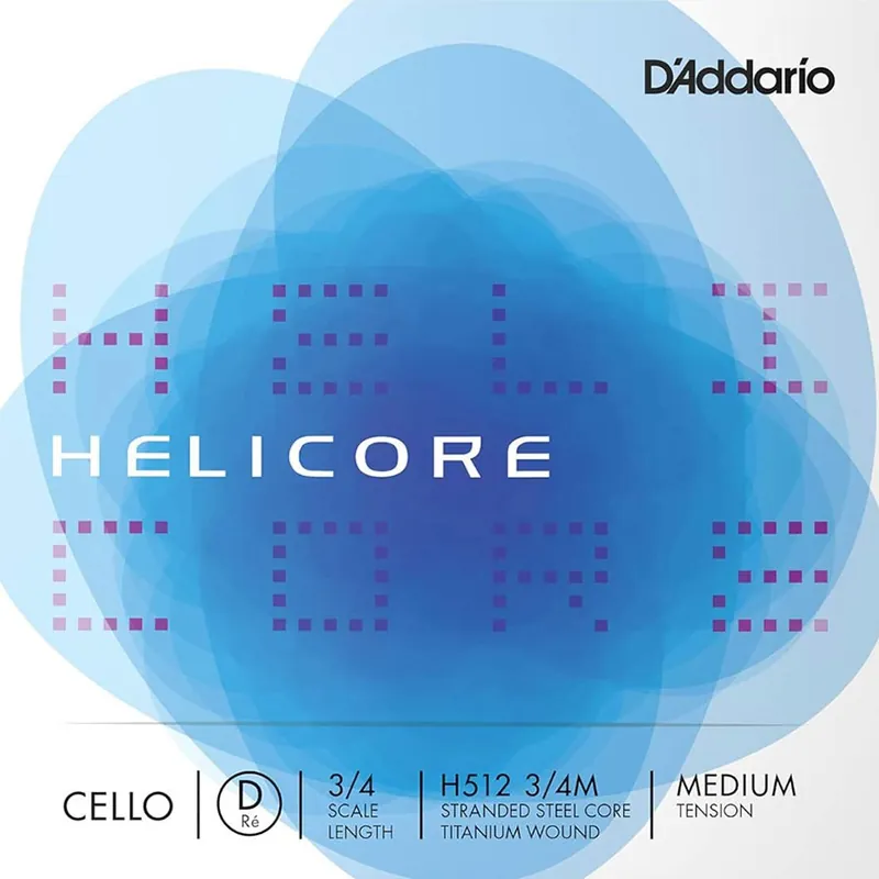 D'Addario H512-34M cellosnaar D-2 3/4 Flitsaanbieding