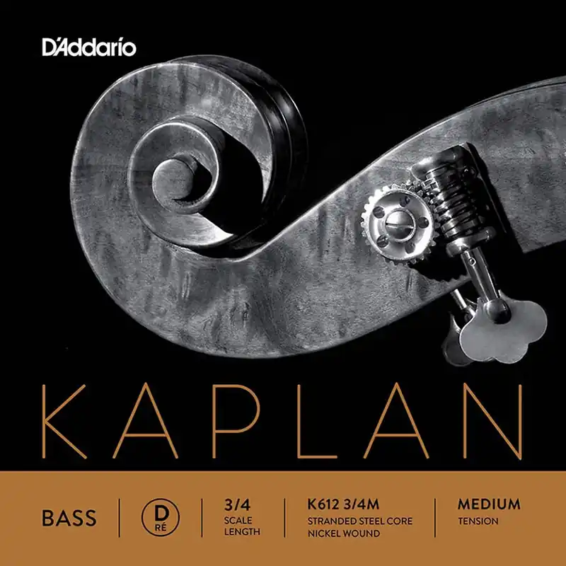 Seizoensaanbieding D'Addario K612-34M contrabassnaar D-2 3/4